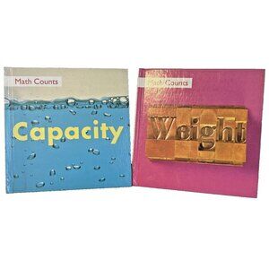 Math Counts By Henry Pluckrose Set Of 2 Hardcover Book (Capacity & Weight)